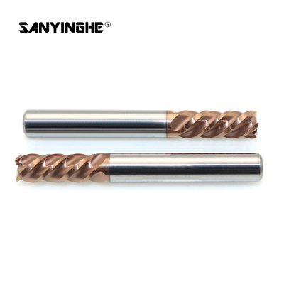 4 Flute Square Solid Carbide End Mills 6mm Tungsten Milling Cutter CNC Router Bits